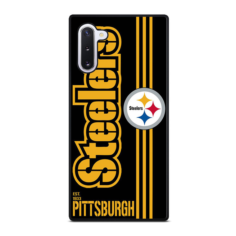 PITTSBURGH STEELERS FOOTBALL TEAM LOGO EST 1933 Samsung Galaxy Note 10 Case Cover