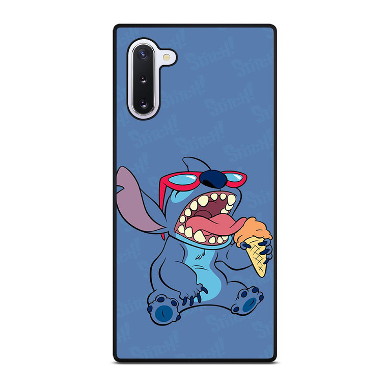 STITCH DISNEY CARTOON ICE CREAM Samsung Galaxy Note 10 Case Cover