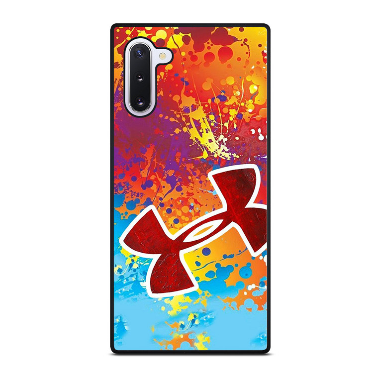 UNDER ARMOUR LOGO COLORFUL PAINT Samsung Galaxy Note 10 Case Cover