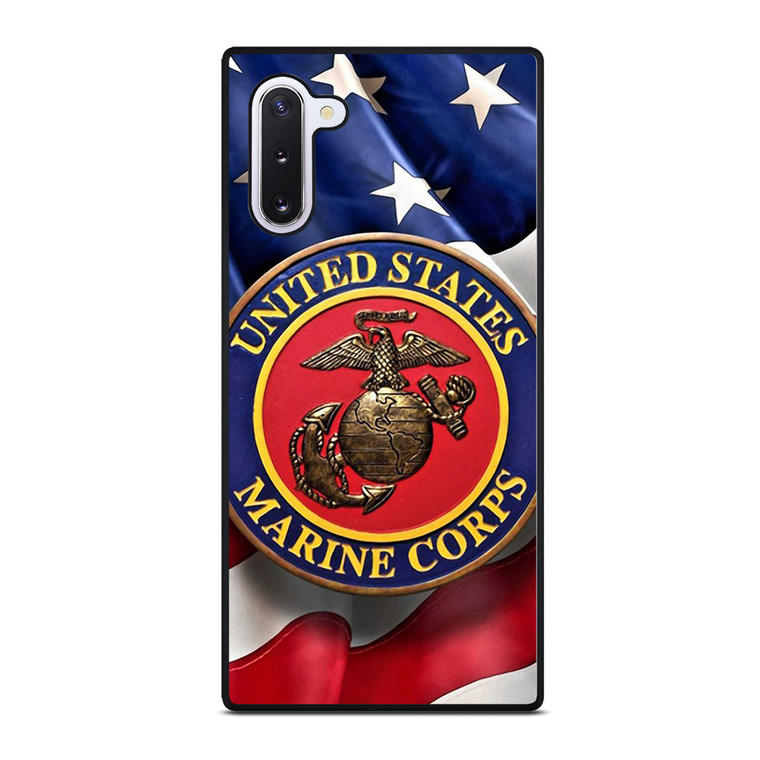 UNITED STATES US MARINE CORPS LOGO FLAG Samsung Galaxy Note 10 Case Cover