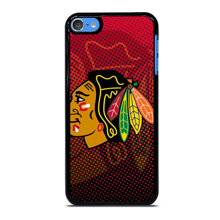 CHICAGO BLACKHAWKS HOCKEY TEAM LOGO EMBLEM iPod Touch 7 Case Cover