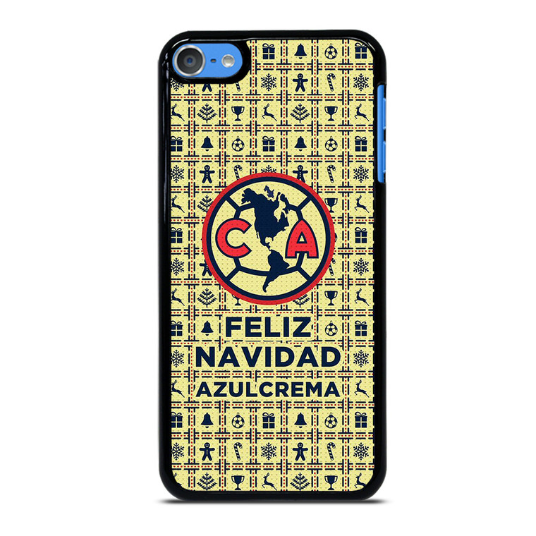 CLUB AMERICA MEXICO AZULCREMA AGUILAZ iPod Touch 7 Case Cover