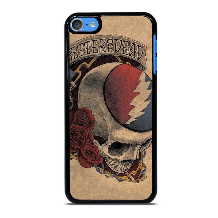 GRATEFUL DEAD SKULL LOGO ART iPod Touch 7 Case Cover