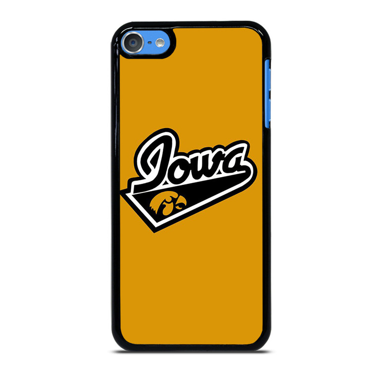 IOWA HAWKEYES UNIVERSITY BASKETBALL TEAM LOGO iPod Touch 7 Case Cover