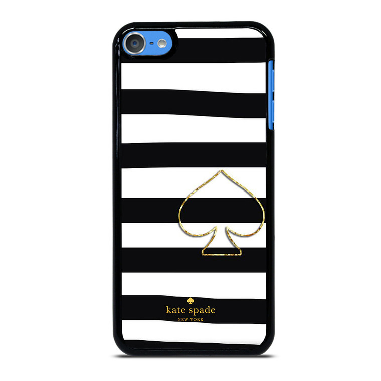 KATE SPADE NEW YORK BLACK STRIPES iPod Touch 7 Case Cover
