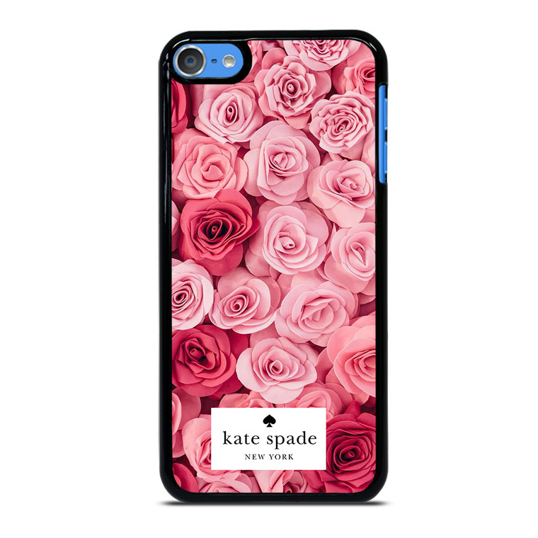 KATE SPADE NEW YORK ROSE PINK RED iPod Touch 7 Case Cover