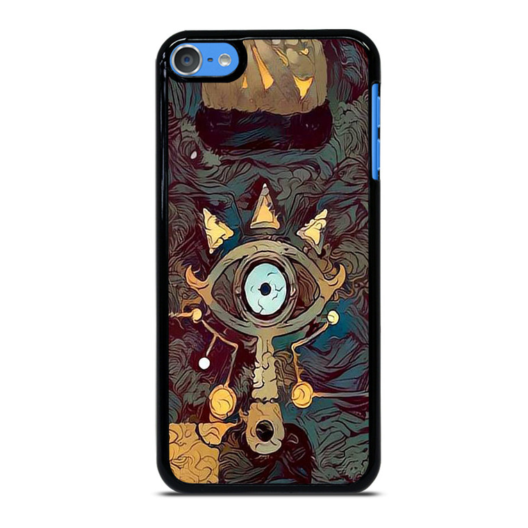 LEGEND OF ZELDA SHEIKAH SLATE EYE LOGO ART iPod Touch 7 Case Cover