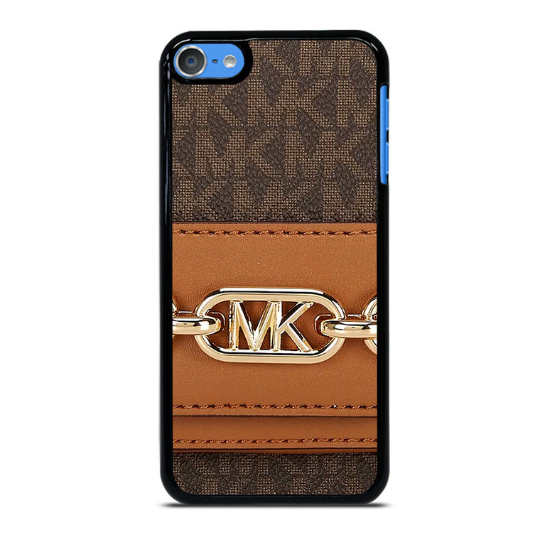 MICHAEL KORS MK LOGO BROWN BAG iPod Touch 7 Case Cover
