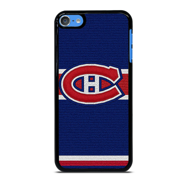 MONTREAL CANADIENS LOGO HOCKEY TEAM EMBORDERY iPod Touch 7 Case Cover