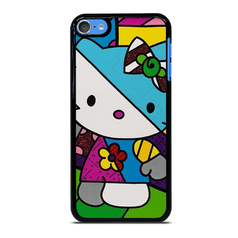 ROMERO BRITTO HELLO KITTY ART iPod Touch 7 Case Cover