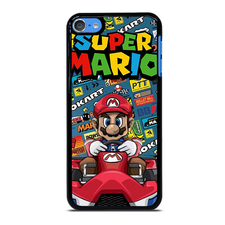SUPER MARIO BROSS NINTENDO GAME MARIO CART iPod Touch 7 Case Cover