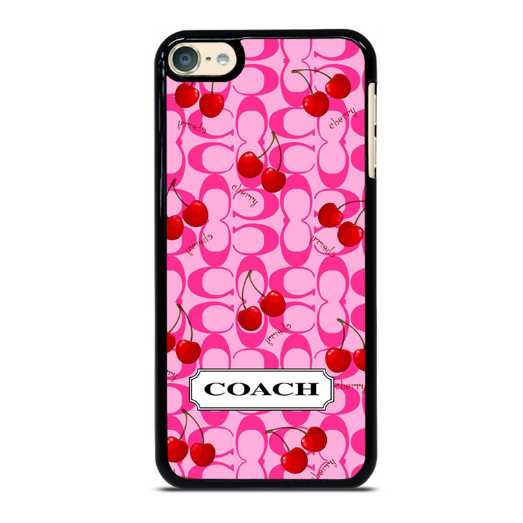 COACH NEW YORK LOGO CHERRY. iPod Touch 7 Case Cover