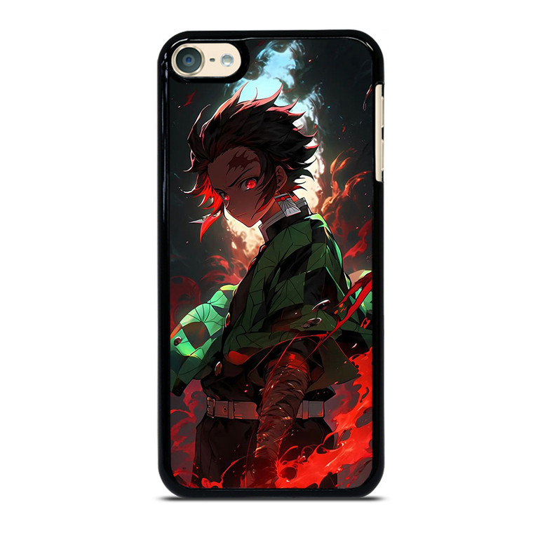 DEMON SLAYER TANJIRO KAMADO ANIME MANGA. iPod Touch 7 Case Cover