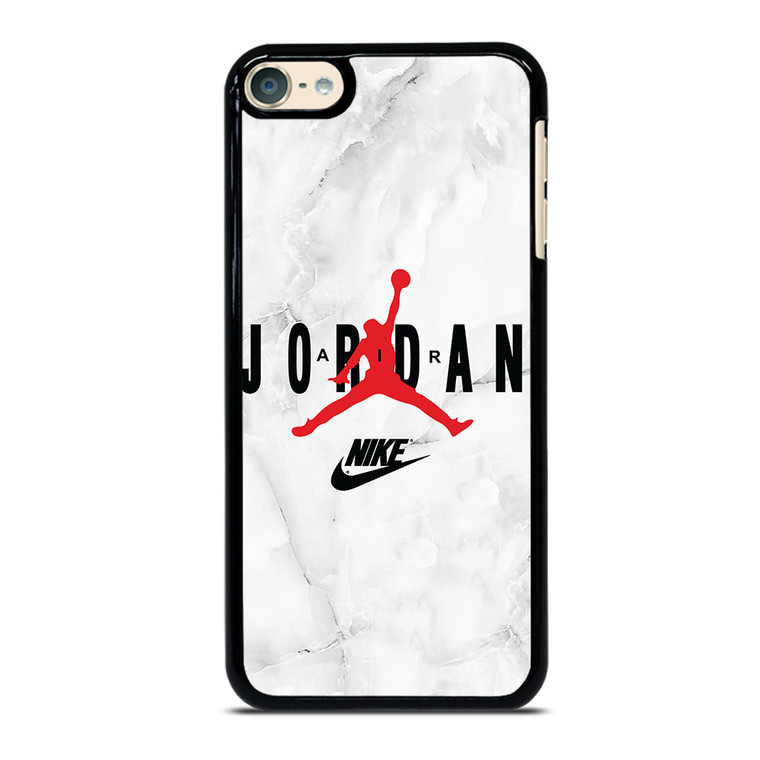 AIR JORDAN NIKE SHOES LOGO MARBLE iPod Touch 6 Case Cover