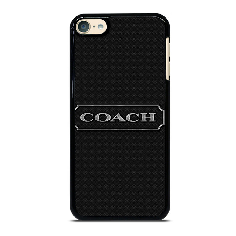 COACH NEW YORK LOGO BLACK iPod Touch 6 Case Cover