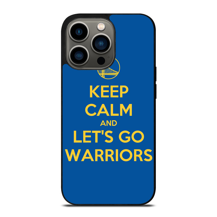LETS GO GOLDEN STATE WARRIORS NBA BASKETBALL iPhone 13 Pro Case Cover