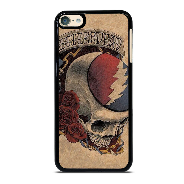 GRATEFUL DEAD SKULL LOGO ART iPod Touch 6 Case Cover