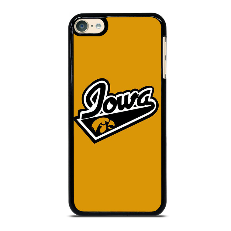 IOWA HAWKEYES UNIVERSITY BASKETBALL TEAM LOGO iPod Touch 6 Case Cover