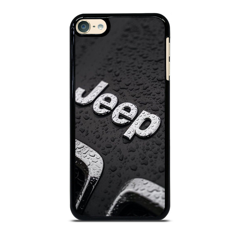 JEEP CAR LOGO UNDER RAIN iPod Touch 6 Case Cover
