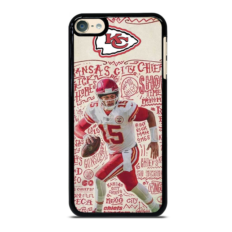 KANSAS CITY CHIEFS 15 PATRICK MAHOMES iPod Touch 6 Case Cover