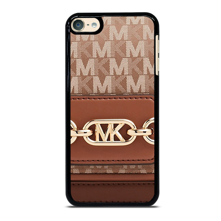 MK MICHAEL KORS LOGO BROWN BAG iPod Touch 6 Case Cover