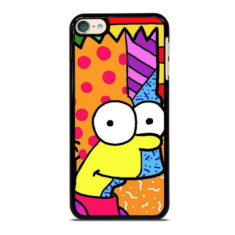 ROMERO BRITTO BART SIMPSONS ART iPod Touch 6 Case Cover