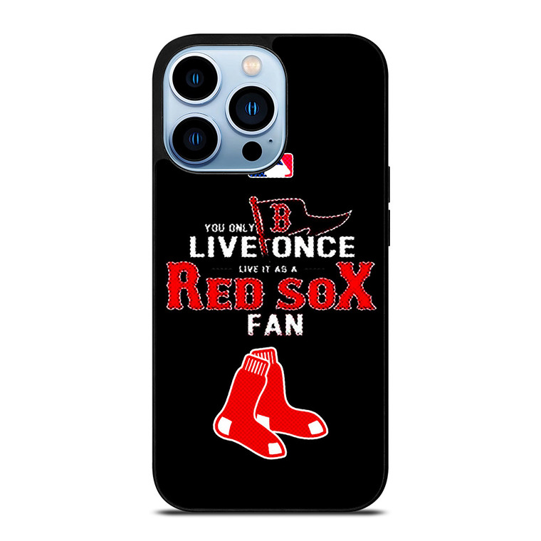 BOSTON RED SOX MLB BASEBALL FANS iPhone 13 Pro Max Case Cover