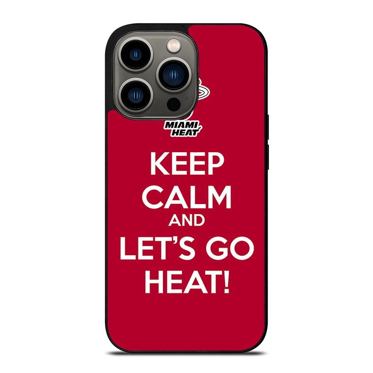 LETS GO MIAMI HEAT NBA BASKETBALL 3 iPhone 13 Pro Case Cover LETS GO MIAMI HEAT NBA BASKETBALL 3 iPhone 13 Pro Case Cover