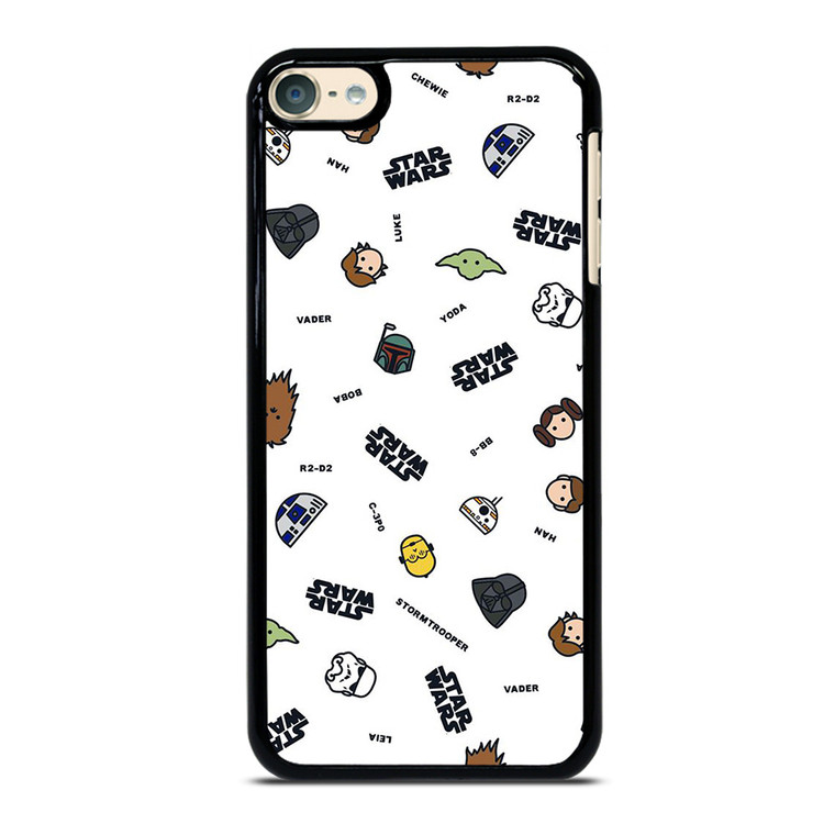 STAR WARS CUTE CARTOON COLLAGE iPod Touch 6 Case Cover