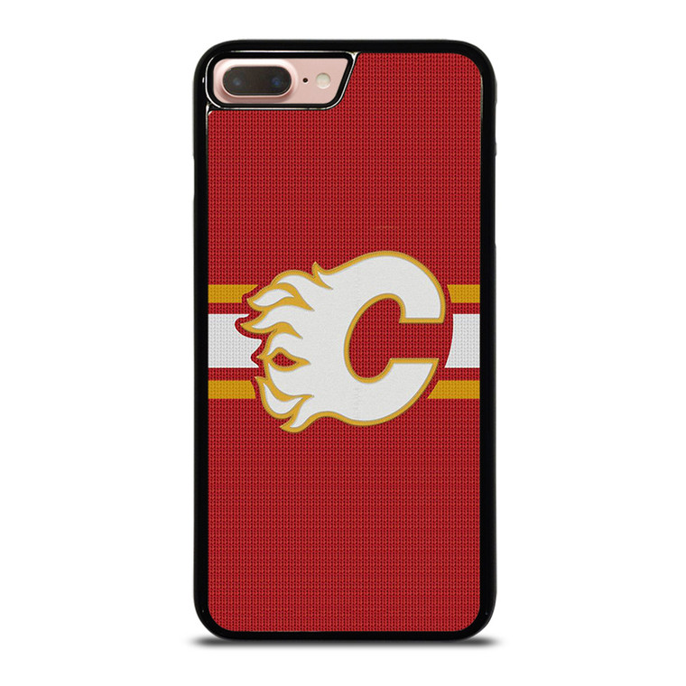 CALGARY FLAMES HOCKEY TEAM LOGO iPhone 7 / 8 Plus Case Cover