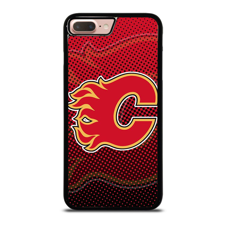 CALGARY FLAMES LOGO HOCKEY TEAM ICON iPhone 7 / 8 Plus Case Cover