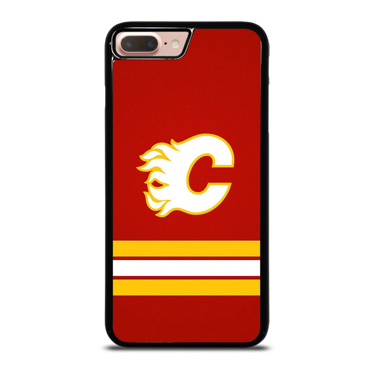 CALGARY FLAMES LOGO NHL HOCKEY TEAM ICON iPhone 7 / 8 Plus Case Cover