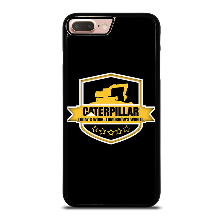 CATERPILLAR TRACTOR LOGO CAT ICON TODAY'S WORK iPhone 7 / 8 Plus Case Cover