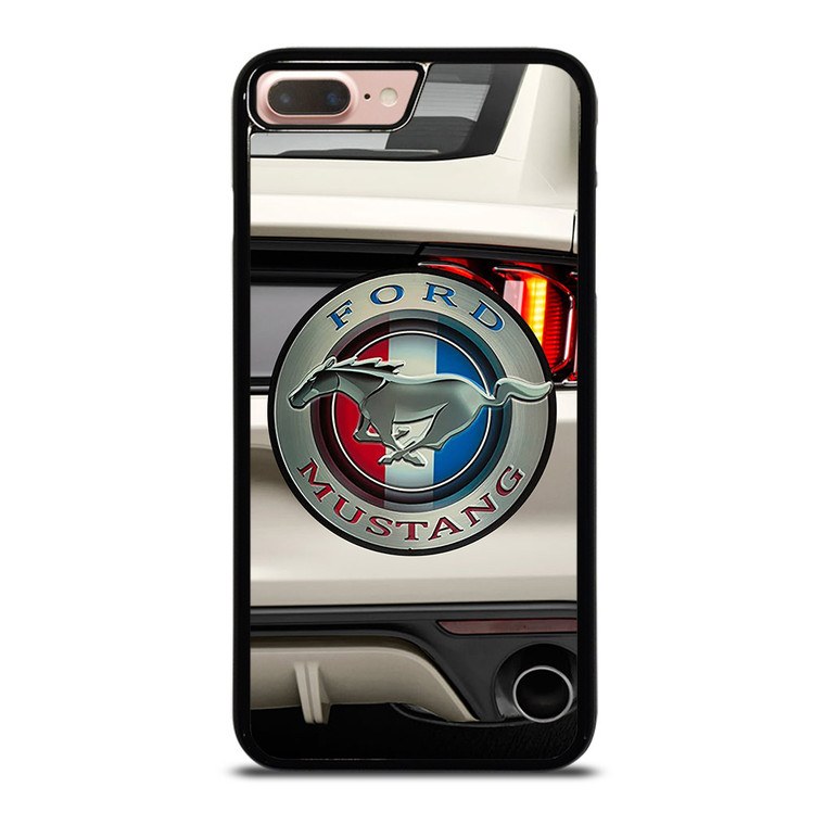 FORD MUSTANG CAR LOGO WHITE iPhone 7 / 8 Plus Case Cover