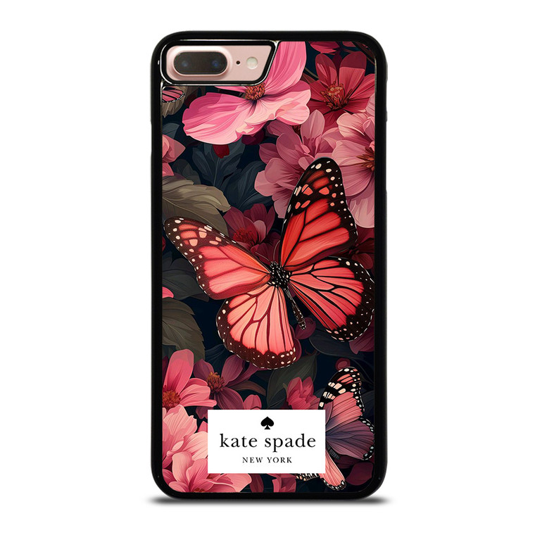 KATE SPADE NEW YORK FLOWER BUTTTERFLY iPhone 7 / 8 Plus Case Cover