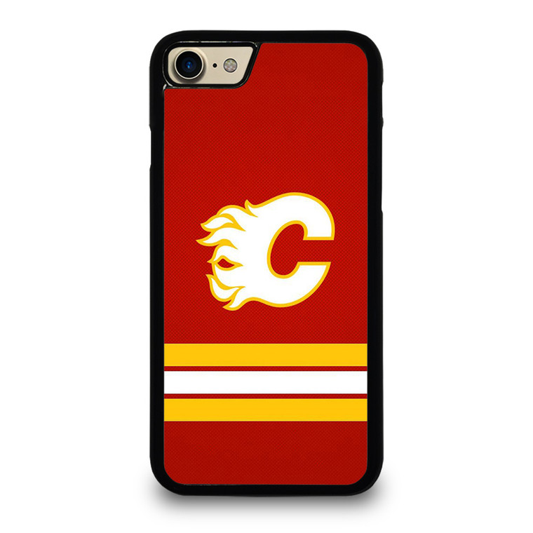 CALGARY FLAMES LOGO NHL HOCKEY TEAM ICON iPhone 7 / 8 Case Cover