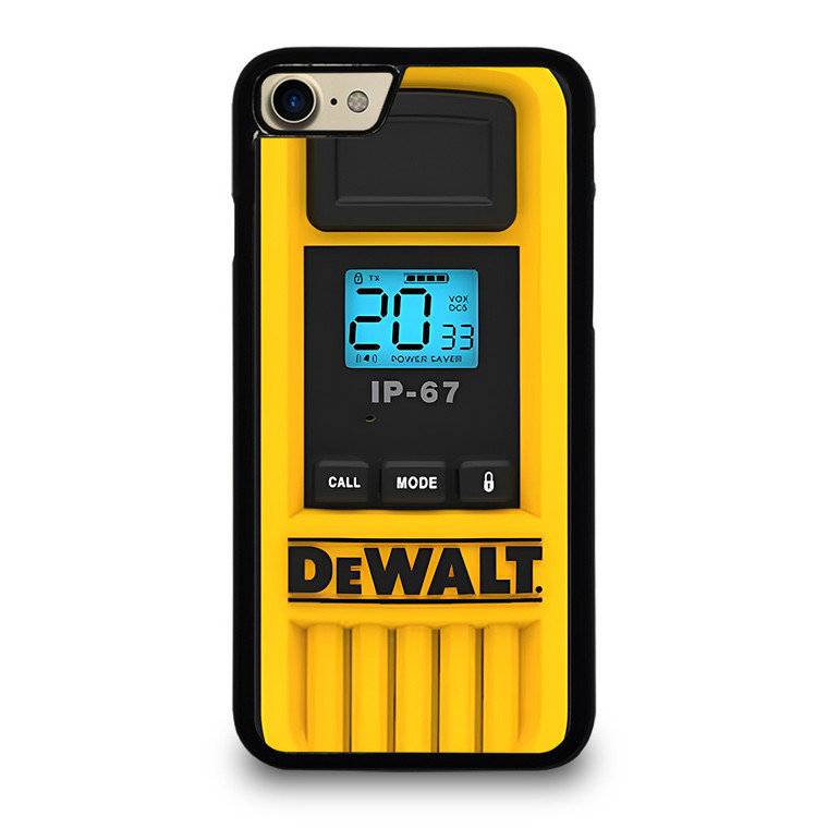 DEWALT TOOL LOGO HEAVY DUTY WALKIE TALKIE iPhone 7 / 8 Case Cover