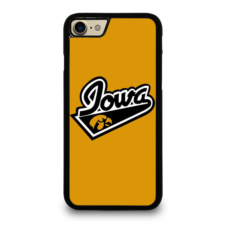 IOWA HAWKEYES UNIVERSITY BASKETBALL TEAM LOGO iPhone 7 / 8 Case Cover
