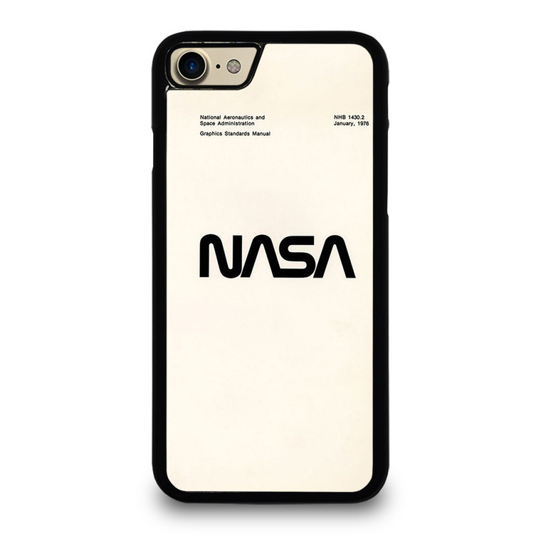 NASA LOGO WHITEI CON iPhone 7 / 8 Case Cover