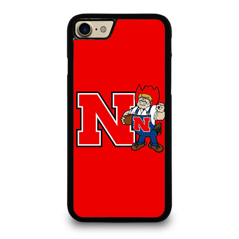 NEBRASKA HUSKERS ICON UNIVERSITY FOOTBALL LOGO iPhone 7 / 8 Case Cover
