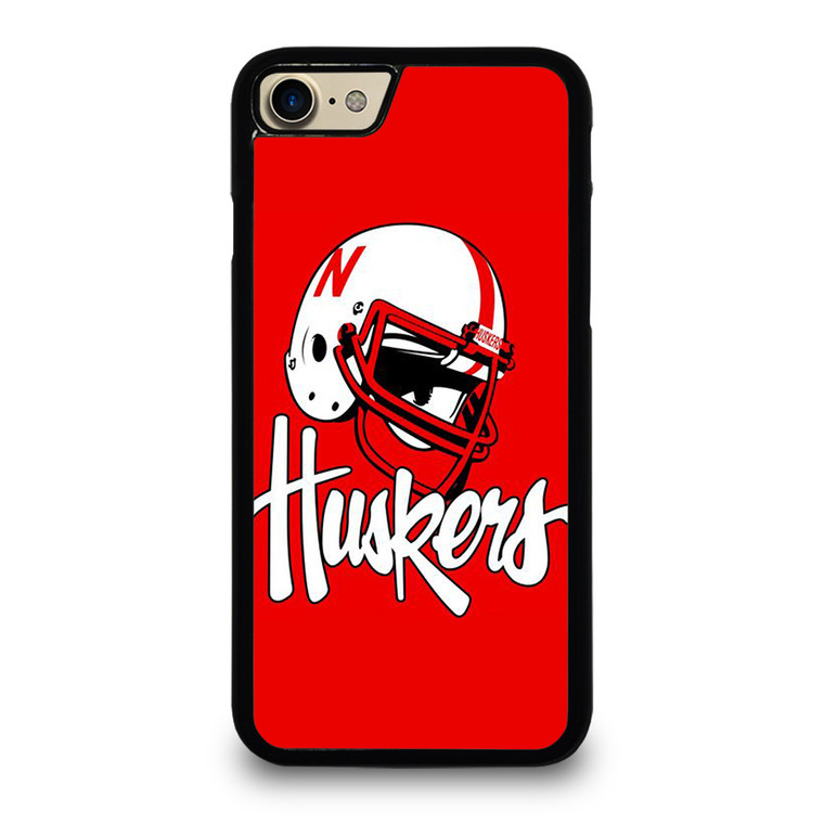 NEBRASKA HUSKERS LOGO UNIVERSITY FOOTBALL ICON iPhone 7 / 8 Case Cover