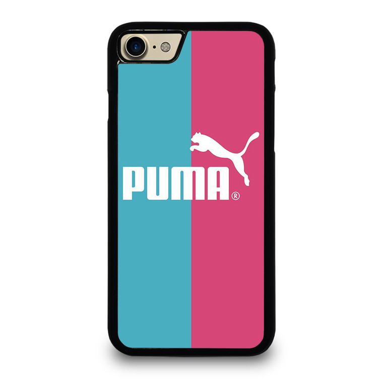 PUMA LOGO BLUE PINK ICON iPhone 7 / 8 Case Cover