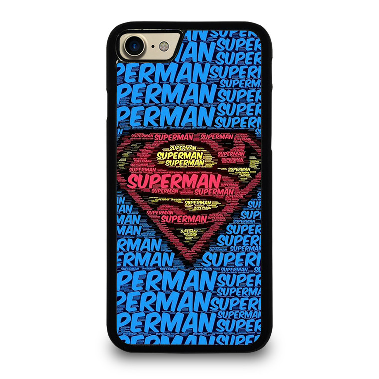 SUPERMAN TYPOGRAPHY LOGO iPhone 7 / 8 Case Cover
