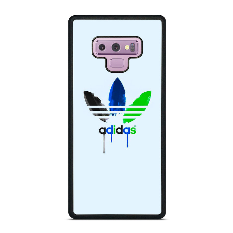 ADIDAS LOGO GREEN BLUE ICON Samsung Galaxy Note 9 Case Cover