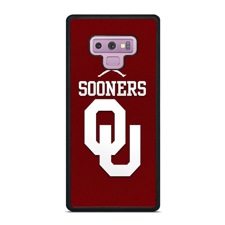 AIR JORDAN OKLAHOMA SOONERS UNIVERSITY FOOTBALL TEAM LOGO Samsung Galaxy Note 9 Case Cover