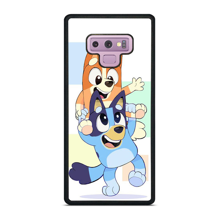 BLUEY X BINGO CARTOON SERIES Samsung Galaxy Note 9 Case Cover