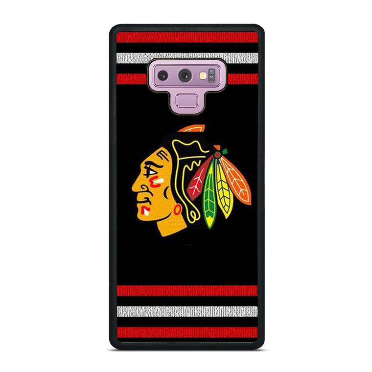 CHICAGO BLACKHAWKS HOCKEY TEAM LOGO ICON Samsung Galaxy Note 9 Case Cover