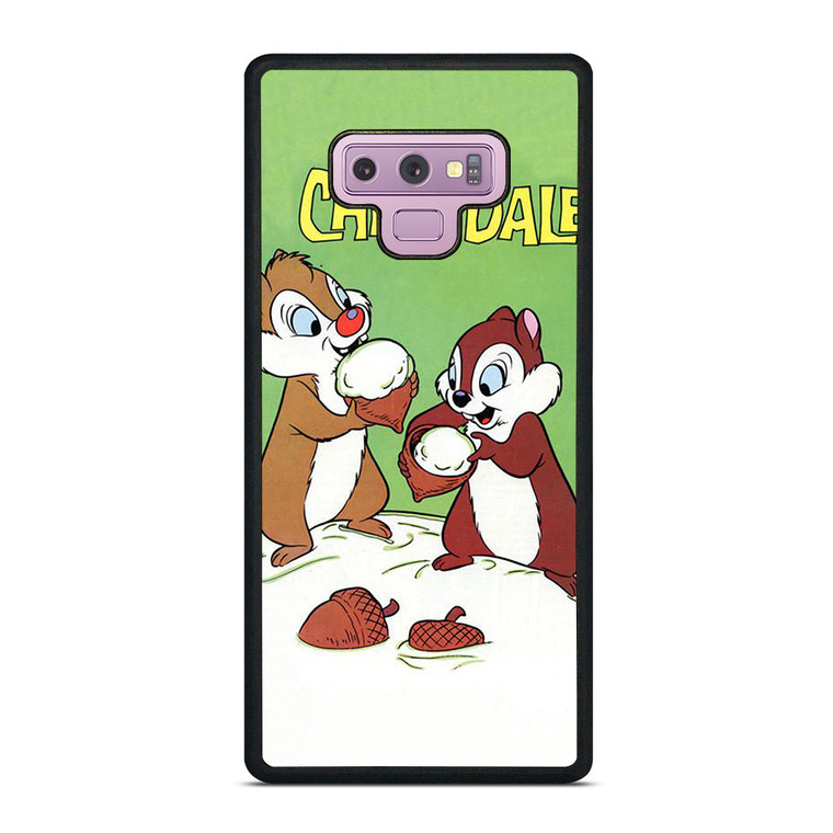 CHIP AND DALE DISNEY CLASSIC CARTOON Samsung Galaxy Note 9 Case Cover CHIP AND DALE DISNEY CLASSIC CARTOON Samsung Galaxy Note 9 Case Cover
