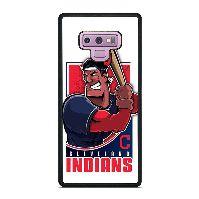 CLEVELAND INDIANS LOGO BASEBALL ICON Samsung Galaxy Note 9 Case Cover
