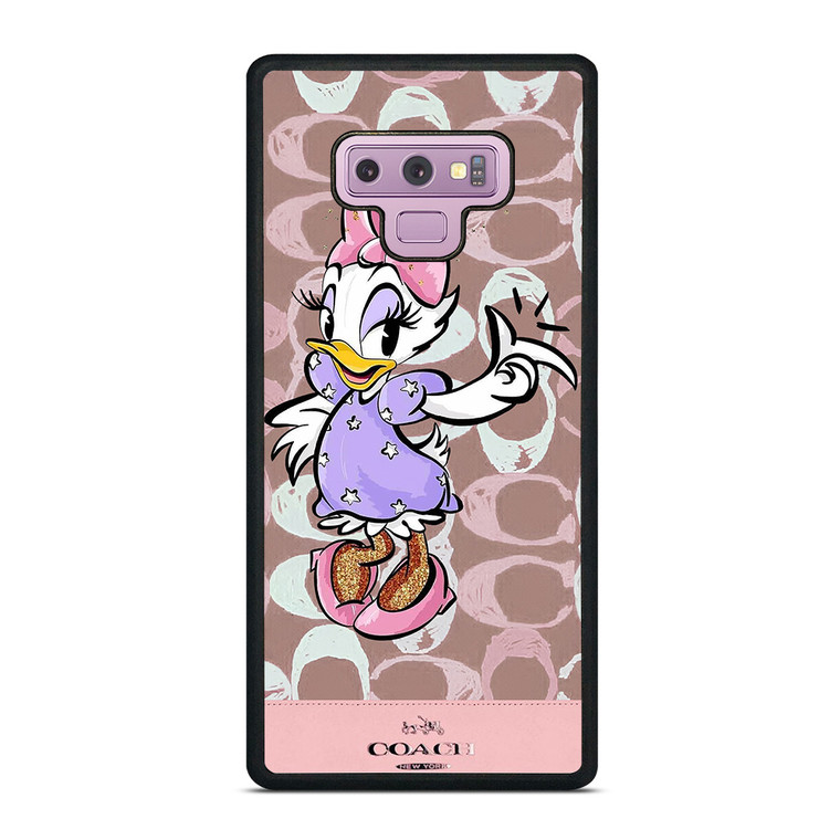 COACH NEW YORK DAISY DUCK DISNEY Samsung Galaxy Note 9 Case Cover